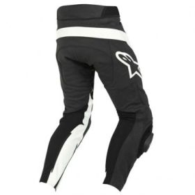 Alpinestars Track Leather Pants - Black/White